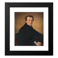 thumbnail image 2 of Jozef Božetech Klemens 15x17 Black Modern Framed Museum Art Print Titled - Portrait of a Revivalist (1843), 2 of 5