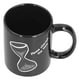 thumbnail image 2 of Taza de café Taza de cerámica innovadora que cambia de color sensible al calor para el dormitorio de la oficina en casa 200-300ml, 2 of 14