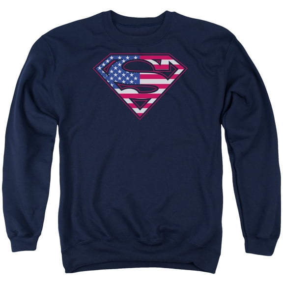 Superman - U S Shield - Crewneck Sweatshirt - Medium