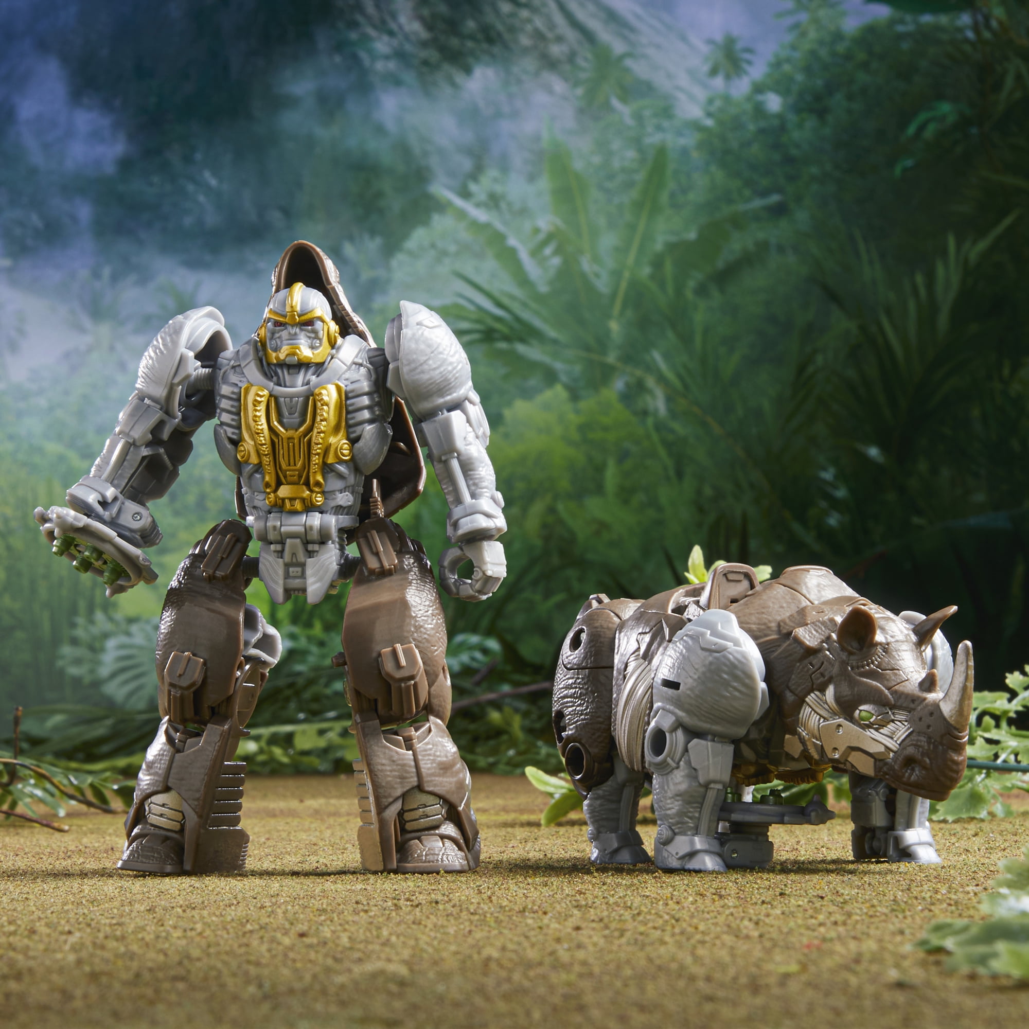 Transformers Rise of the Beasts Battle Changers Action Figure, 4.5-inch, Plastic, Brown