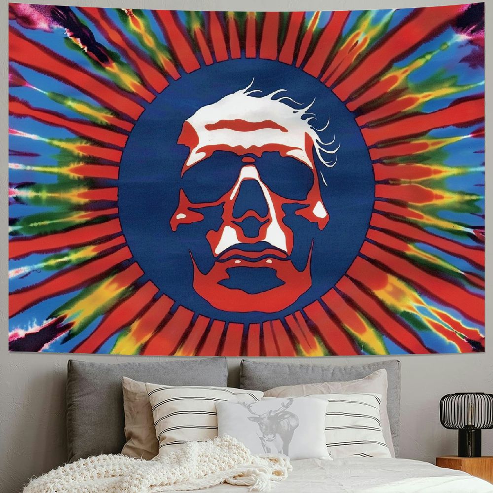 BCIIG Grateful Dead Patriotic Steal Your Face Tie Dye Tapestry Wall Art Beach Sheet Huge Walmart