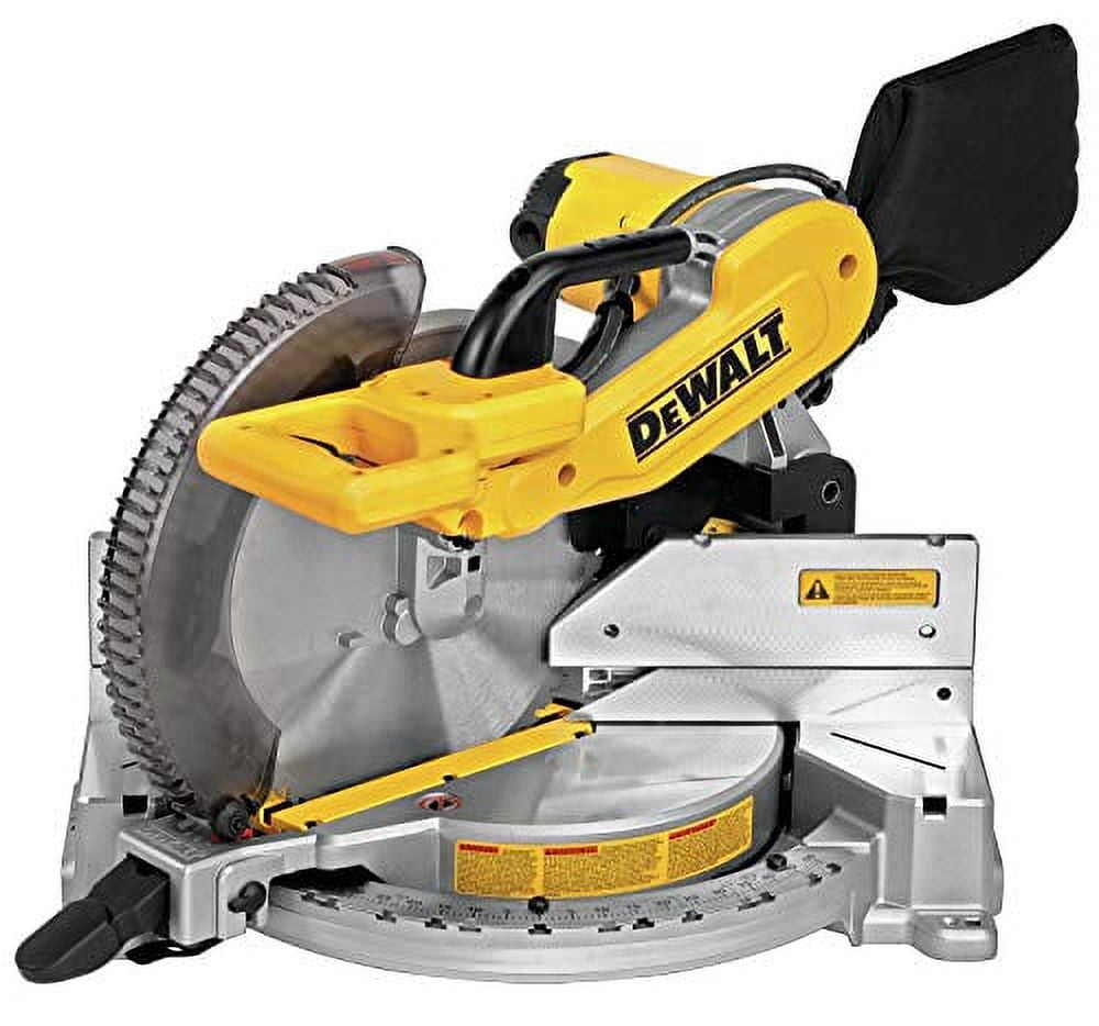 DEWALT Compound Miter Saw 308351915 - 12 In Blade, 15 Amp, Double Bevel - 1 Piece