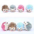 thumbnail image 5 of Plush Hedgehog Toys Baby Rattles Key Chain Ring Pendant Plush Toy Animal Stuffed Anime Car Fur Gifts For Women Girl Toys Doll, 5 of 5