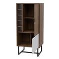 thumbnail image 4 of RST Brands Vernal Engineered Wood Modern Bar Cabinet - Mahogany, 4 of 6