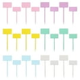 thumbnail image 6 of IBASETOY 24Pcs Assorted Color Gardening Plant Labels Plastic Markers for Indoor and Outdoor Flower Beds, 6 of 8