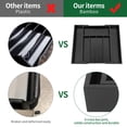 thumbnail image 5 of Silverware Drawer Organizer  Expandable Kitchen Utensils Organiser Cutlery Tray Dividers Flatware Insert Office Supplies Black 5-7 Slot, 5 of 8