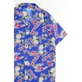 thumbnail image 3 of Ragstock Blue Hawaiian Islands Pineapple Hawaiian Shirt, 3 of 3