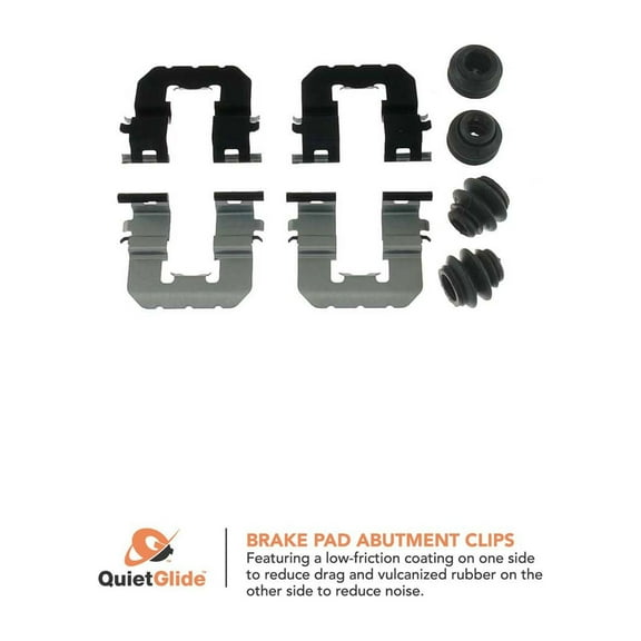 Carlson H5846Q Rear Disc Brake Hardware Kit