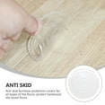 thumbnail image 3 of SKISUNO 4Ud Protectores Transparentes De Silicona Para Muebles Reducen Ruido Y Rayones, 3 of 5