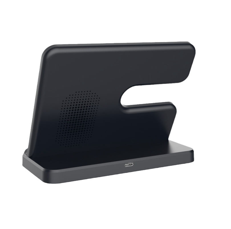 3 in 1 Charging Station for Samsung, Wireless Charger Stand for Galaxy S25 Ultra/S24/S23/Z Fold, Phone and Watch Charger for Samsung Watch Galaxy 8/7/6/5, Galaxy Buds 3/2/Pro