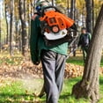 thumbnail image 3 of 1 Set Leaf Blower High Power 2 Stroke Strong Wind Force ABS Backpack Snow Blower for Garden, 3 of 9