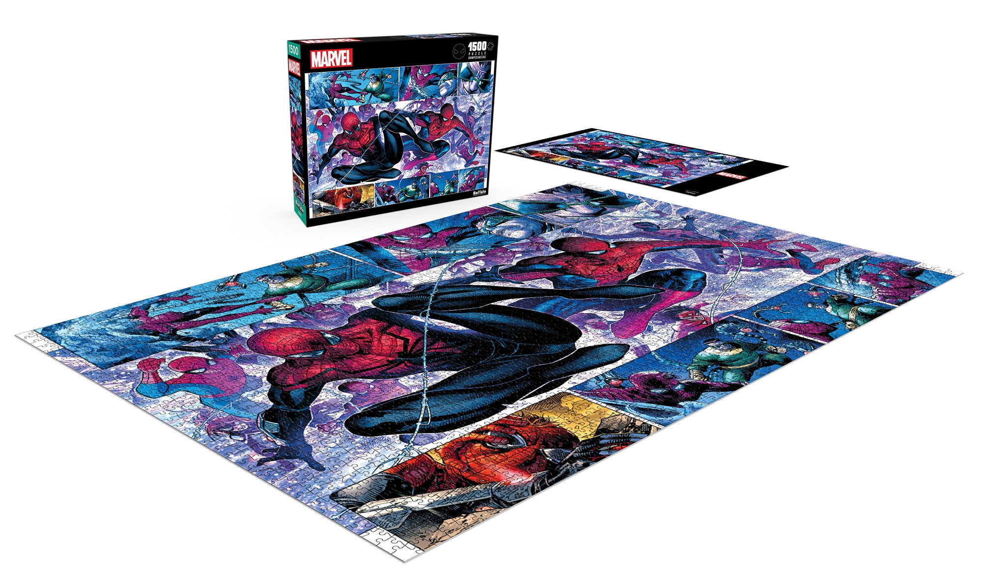 Buffalo Games 1500-Piece Marvel The Clone Conspiracy Interlocking Jigsaw Puzzle for Adults Ages 14+