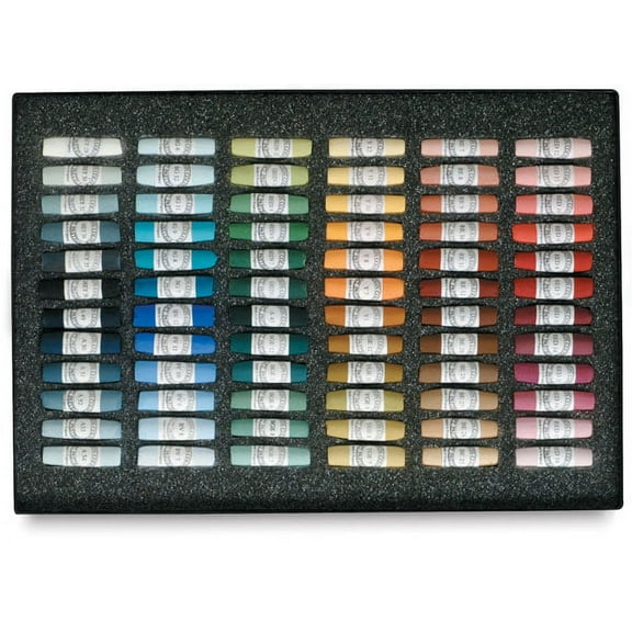 Unison Handmade Pastel Set - Starter Colors, Set of 72, Full Stick