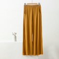 thumbnail image 1 of XL to 8XL Modal Pocket Loose Pants Spring summer Casual Wide Leg Pants solid color High Elastic Large size Trousers Homewear, 1 of 7
