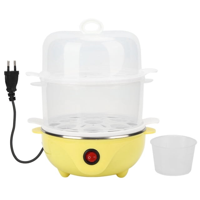 Blantye Ménage Maison Double Couche Bouilloire à œufs de Cuisson de Cuisine Ustensiles de Cuisine UE Plug 220V