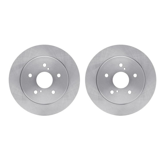 Dynamic Friction Company Rear Brake Rotors 6002-01006