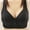 Black, variant on VerPetridure Sports Bras for Women On Sale Women Bra No Rims Lace Comfortable Breathable Anti-exhaust Base Top Solid Underwear
