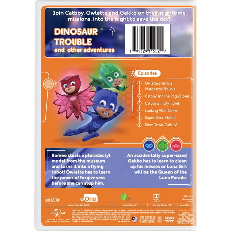 その他 PJ Masks: Dinosaur Trouble [DVD] PJ Masks: Dinosaur Trouble (DVD), Eone, Kids & Family - Walmart.com