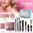 thumbnail image 3 of Hot Sugar Travel Makeup Kit All in One, Makeup Kit for Women Full Kit, Makeup Gift Set for Beginners and Professionals with Cosmetic Bag (Blue), 3 of 6