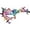 A004- Multicolor, variant on Lace Masquerade Mask Black Masquerade Mask for Women Gothic Venetian Design for Halloween Prom Events Single Pack