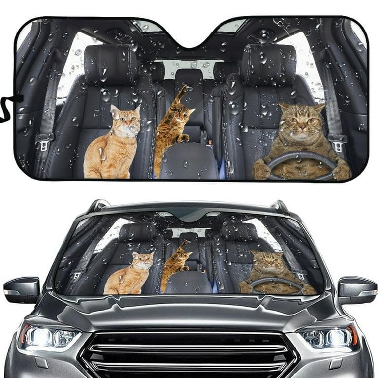 The Office Driving Funny Car Auto Sunshades Windshield Accessories