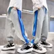 thumbnail image 2 of Pantalones de chándal informales para niños, pantalones versátiles, ropa para niños de mediados a grandes, primavera y otoño, novedad de 2023, 2 of 4