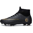 thumbnail image 3 of Botas de fútbol para hombre, tacos profesionales con clavos, zapatillas de fútbol para competición/entrenamiento, zapatillas para niño, 3 of 5