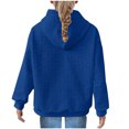 thumbnail image 3 of Posijego Sweat à Capuche Mignon pour Adolescentes, Graphique Cœur, Manches Longues, avec Poche, 3 of 5
