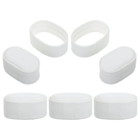 OUNONA  5 Pcs Small Square Pillow Pillows Car Decoration Mini White