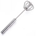 thumbnail image 5 of Stainless Whisks, Semi-automatic Egg Whisk Beater Mixer, Easy Use And Save Much Energy During Beating Mixing Stirring For Kitchen, Easy Whisks, 5 of 5