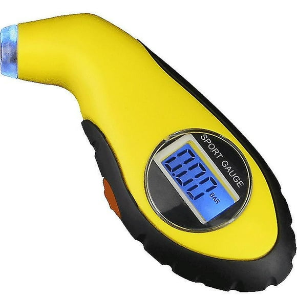 Tire Pressure Gauge, Digital Tire Pressure Gauge, Bicycle Tire Pressure Gauge, Tire Pressure Gauge, Tire Pressure Tester, Bicycle Pressure Gauge (yell