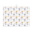 thumbnail image 1 of Vsdgher Hot Air Balloon Print Dish Drying Mat Super Absorbent Drying Mat Large Dish Drying Mats for Kitchen Counter Kitchen Drying Mat 24" x 18", 1 of 7