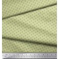 thumbnail image 3 of Soimoi Moss Georgette Fabric Geometric Star Shirting Printed Fabric 1 Yard 42 Inch Wide, 3 of 3