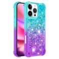 thumbnail image 2 of Funda para iPhone 16 PRO Transparente con Brillos Carcasa Protectora Antigolpes con Glitter Brillante, 2 of 5