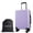 Light Purple, variant on Travelhouse Hardshell Carry on Luggage 20" Lightweight Hardside Suitcase with Spinner Wheels.(Light Purple)