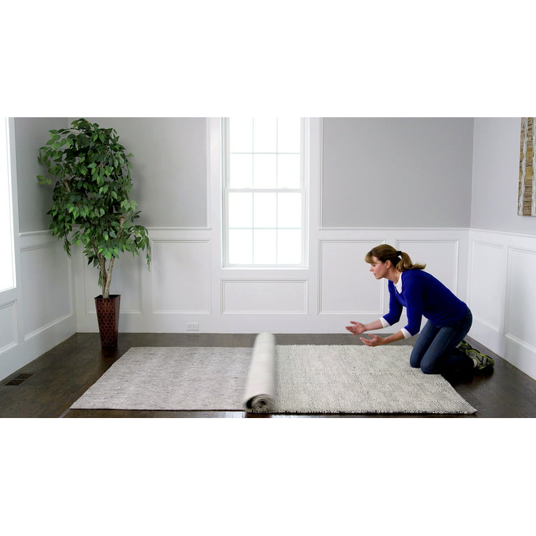 RugPadUSA - Dual Surface - 26 x 9 - 18 Thick - Felt + Rubber - Non-Slip Backing Rug Pad - Adds Low-Profile Comfort and Protection