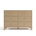 thumbnail image 4 of Storkcraft California 6 Drawer Dresser, Driftwood, 4 of 15