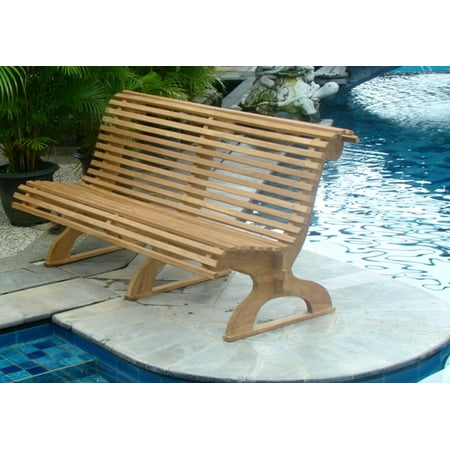 Wholeteak Outdoor Patio Grade A Teak Wood Trolley Car Bench Wholeteak Outdoor Patio Grade A Teak Wood Trolley Car Bench Rox 6 Feet Wmbhtc