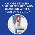 thumbnail image 5 of BIC 4 Color Medium Point Ball Pen, Assorted Ink, 1.0 mm, 3 Pack, 5 of 9