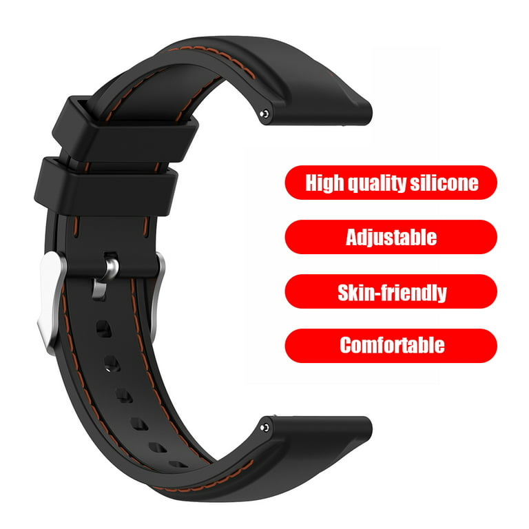 24mm Watch Bracelet Strap for TicWatch Pro 5 3 Smartwatch Stainless Steel  Band for TicWatch Pro 3 Ultra Metal Correa Wristband - AliExpress