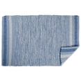 thumbnail image 1 of DII Hilo reciclado Variegado Alfombra de 2x3 pies, Blue Varigated DII Ver descripción, 1 of 2
