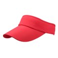 thumbnail image 4 of STRANDCHIC Chapeau Pare-Soleil Réglable Rouge avec Sangle Design Léger et Respirant pour Tennis Sports, 4 of 8