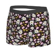 thumbnail image 2 of Wukai Daisies Flowers Print Men’s Underwear Breathable Boxer Briefs,&nbsp;Moisture Wicking & Breathable-Large, 2 of 7