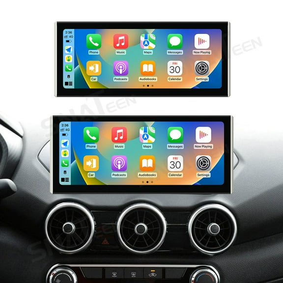 12.3 inch Carplay Screen/Radio/Multimedia Player for Nissan Sylphy 2019 2020 2021 Models Universal Car Navigation/GPS Upgrade Headunit Android Display 1080P Touch Screen Replace System Accessories