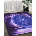 thumbnail image 2 of Ahgly Company Indoor Square Patterned Crocus Purple Area Rugs, 8' Square, 2 of 6