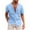 Sky Blue-mens shirts clearance sale medium, variant on Txeol Daily Deals Mens Short Sleeve Button Up Shirts Linen Cotton Beach Tops Summer Casual Solid Color Classic Lapel Tees,Green,L