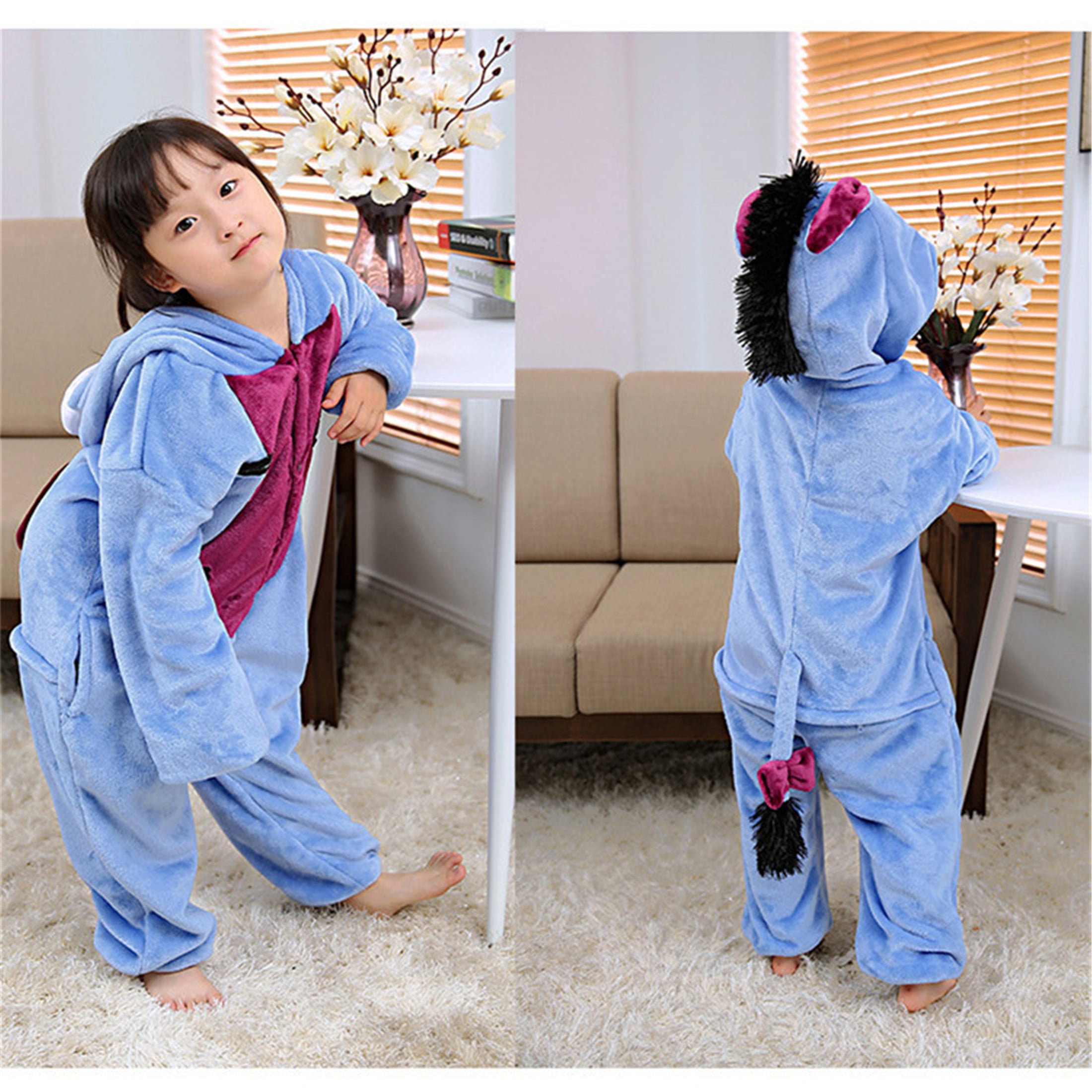 Unisex Children Pajamas Halloween Christmas Kids Onesie Cosplay Cartoon Pjs Teens Party Jumpsuits