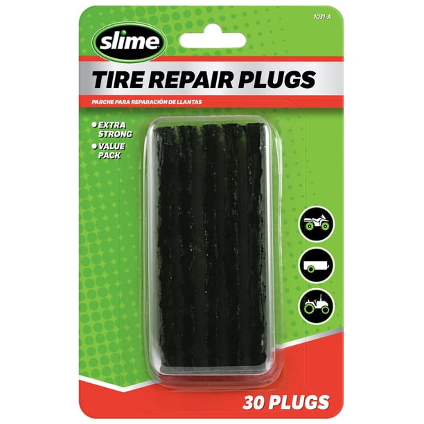 Tapones de reparación de neumáticos Slime 1031-A Heavy Duty, paquete de 30