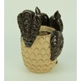 thumbnail image 3 of Ensemble de 2 Jardinières Décoratives Adorables de 9 Pouces de Haut avec Hibou, 3 of 3