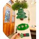 thumbnail image 2 of Accesorios navideños para el cabello, conjunto de broche con banda de goma, regalos de Navidad, 2 of 2